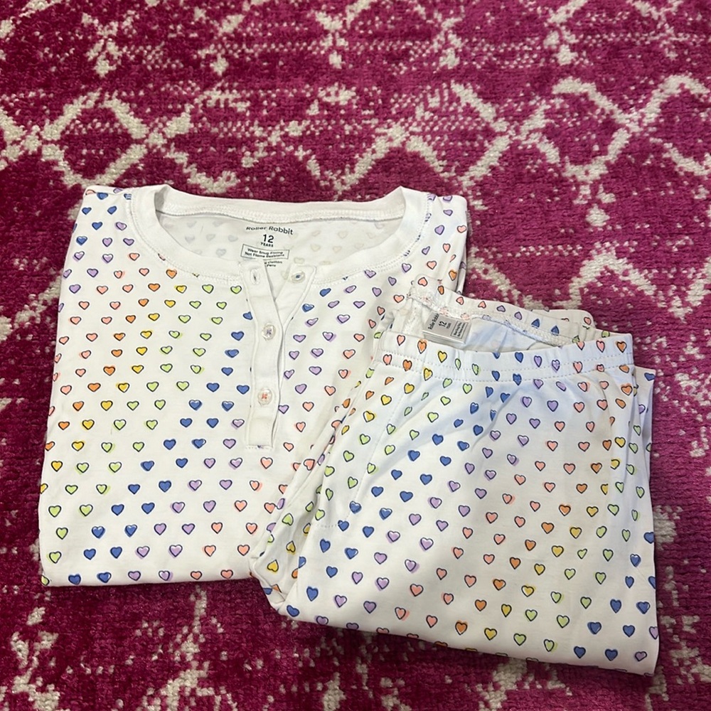 Girls Roller Rabbit pjs